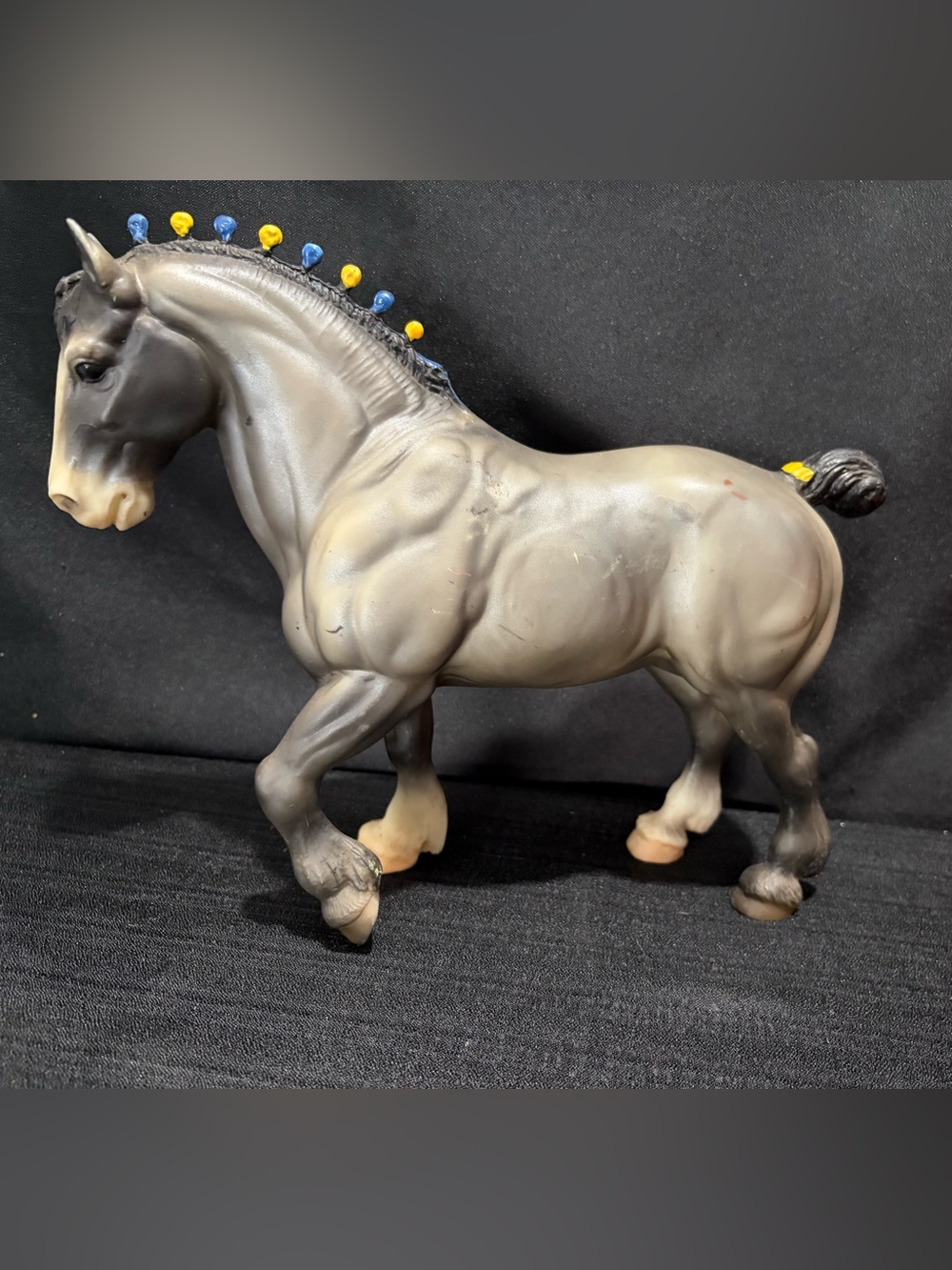 Breyer Horses Great and Small #496092 Grullo Clydesdale Stallion Sears